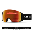 Smith 4D MAG Low Bridge Fit Black || ChromaPop Everyday Red Mirror