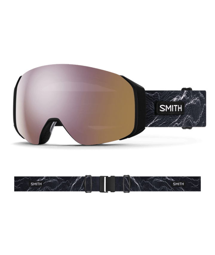 Smith 4D MAG S Low Bridge Fit AC | Hadley Hammer | ChromaPop Everyday Rose Gold Mirror