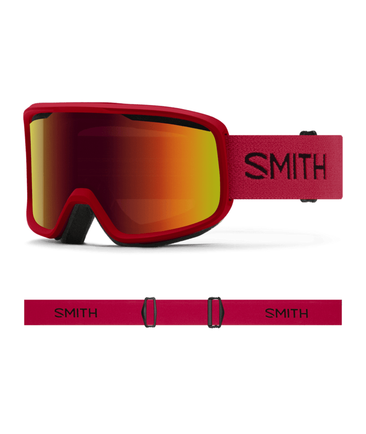 Smith Frontier Goggles Crimson | Red Sol-X Mirror
