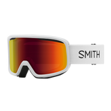 Smith Frontier Goggles White + Red Sol-X Mirror