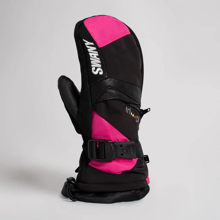 Swany - X-Change Junior Mitt in Black/Magenta