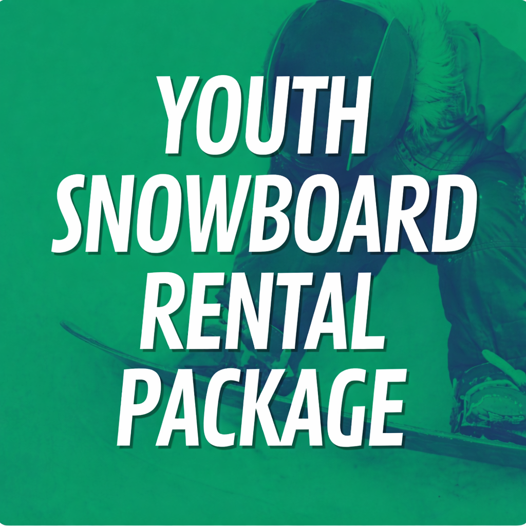 Youth (ages 12 - 16) Snowboard Rental Package