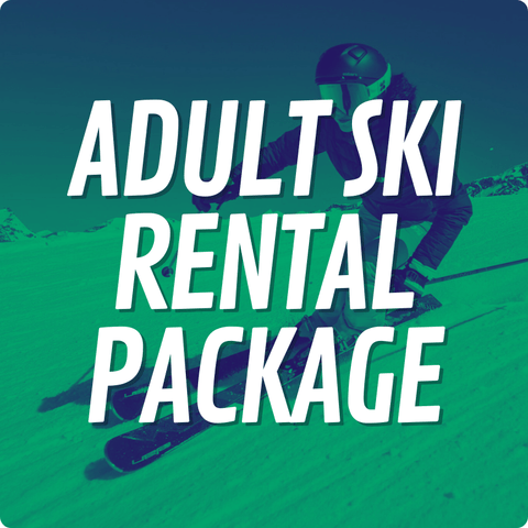 Adult Ski Rental Package