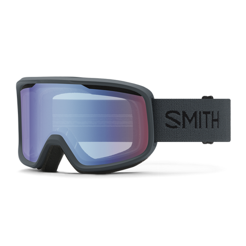 Smith - Frontier Goggles in Black || Red Sol-X Mirror