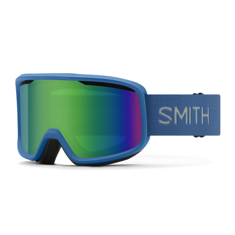 Smith - Frontier Goggles in Black || Red Sol-X Mirror