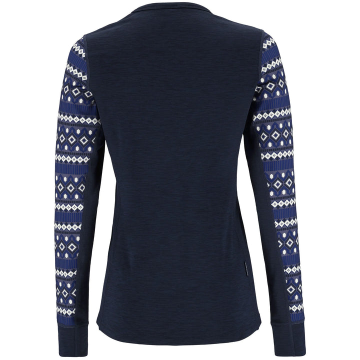 Kari Traa - Lune Long Sleeve Baselayer in Azure