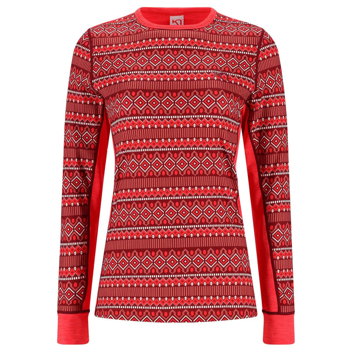 Kari Traa - Lune Long Sleeve Baselayer in Heat