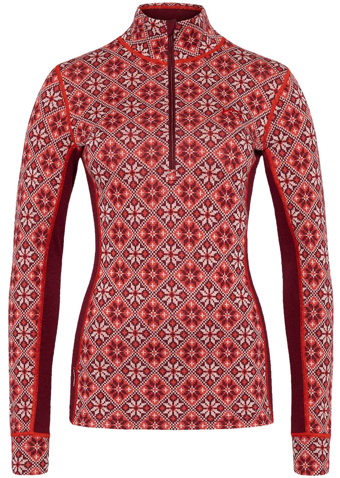 Kari Traa - Rose Half-Zip Baselayer Top 100% Merino