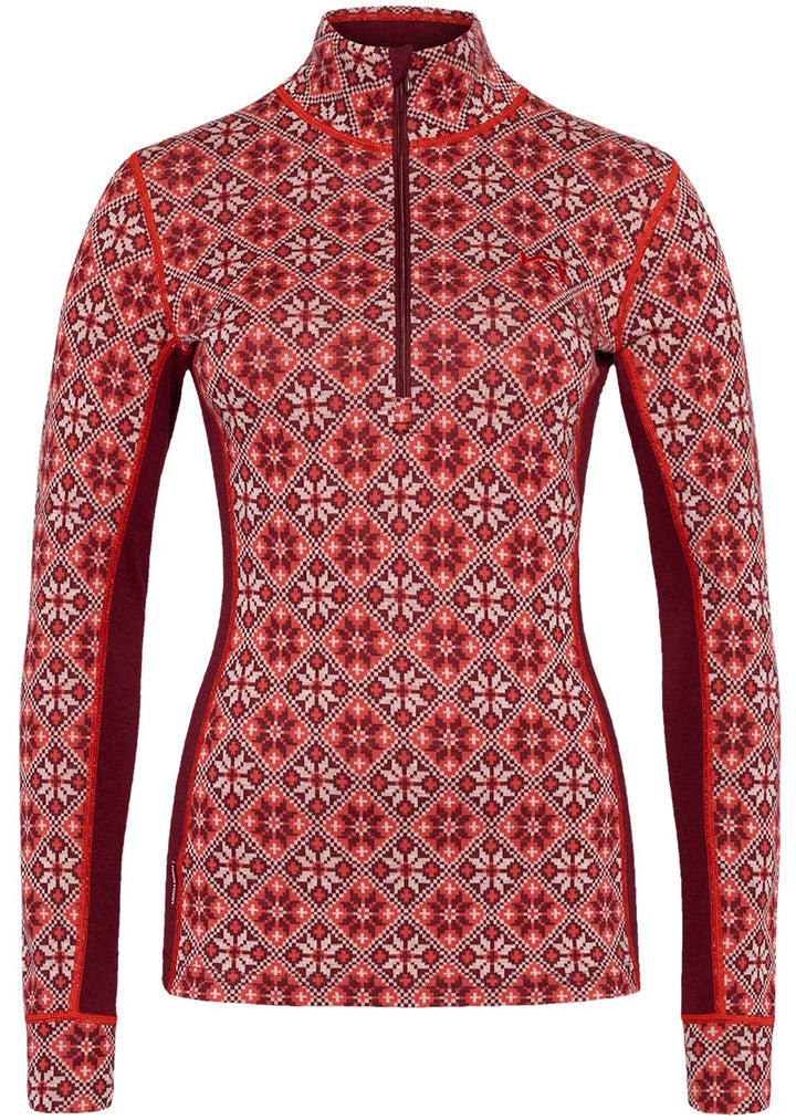 Kari Traa - Rose Half-Zip Baselayer Top 100% Merino