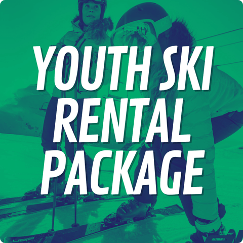 Youth (ages 12 - 16) Ski Rental Package
