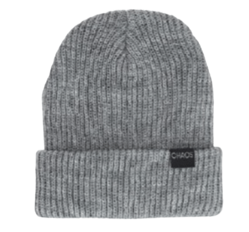 Chaos - Trouble Beanie in Medium Heather Grey