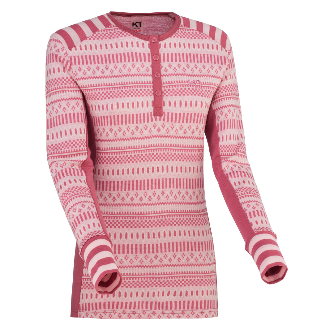 Kari Traa - Akle Long Sleeve Base Layer in Lilac, front