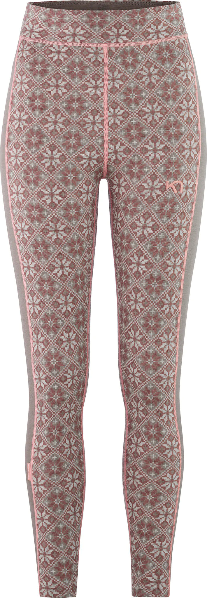 Kari Traa - Rose Wool High Waist Pant in Taupe