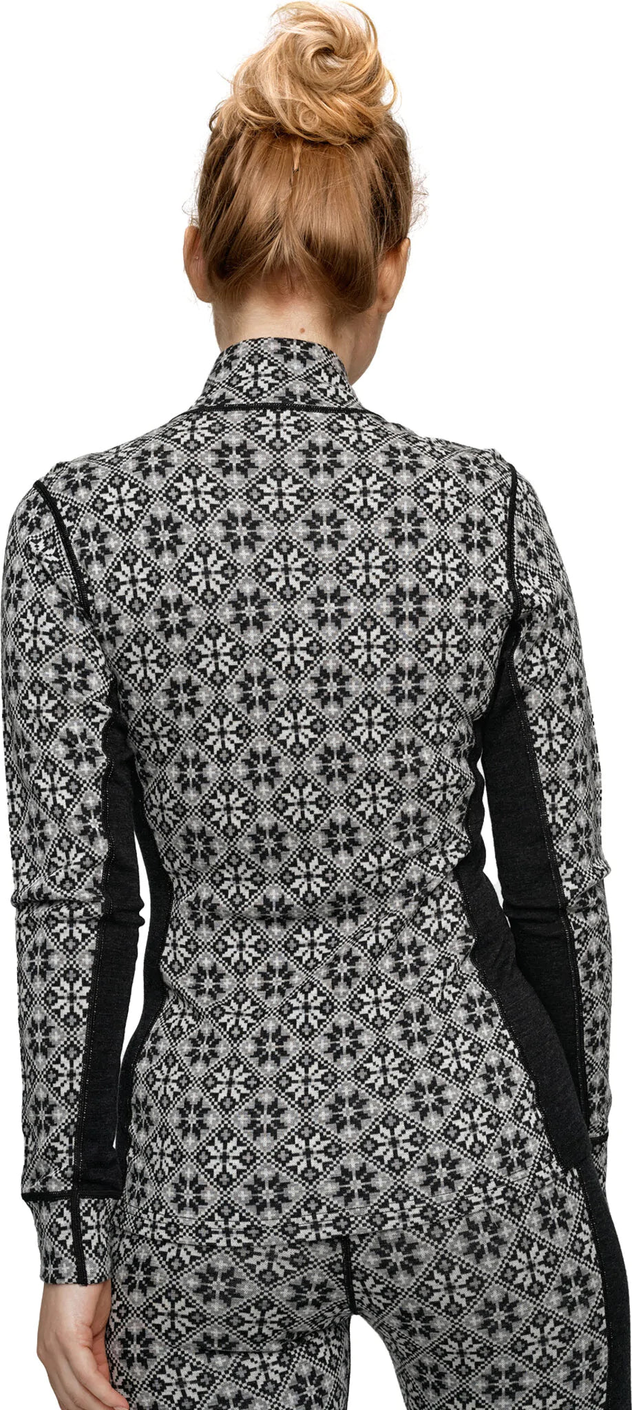 Kari Traa - Rose Half-Zip Base Layer Top in Black