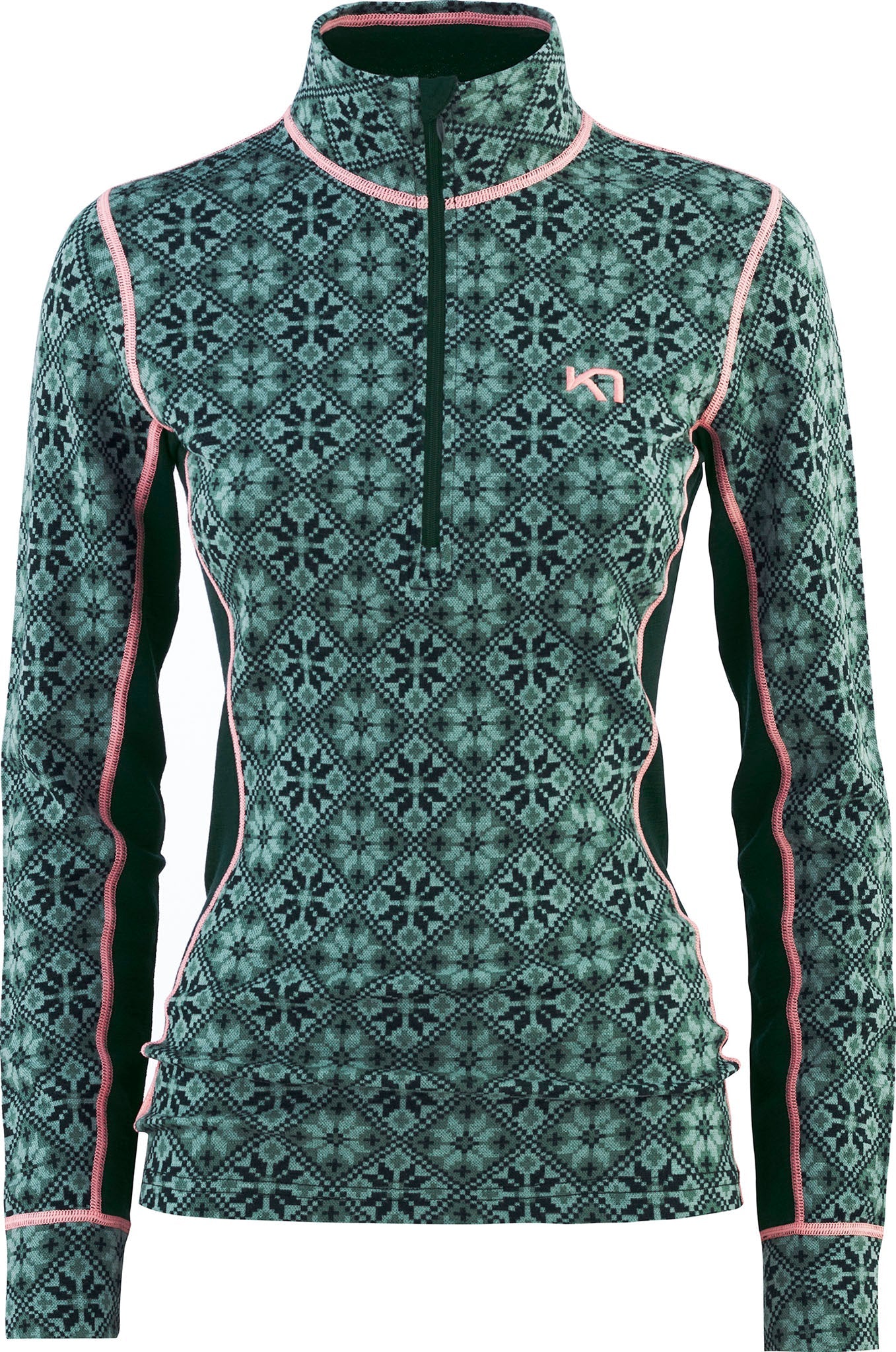 Kari Traa - Rose Half-Zip Base Layer Top | Rick's Pro Ski Shop