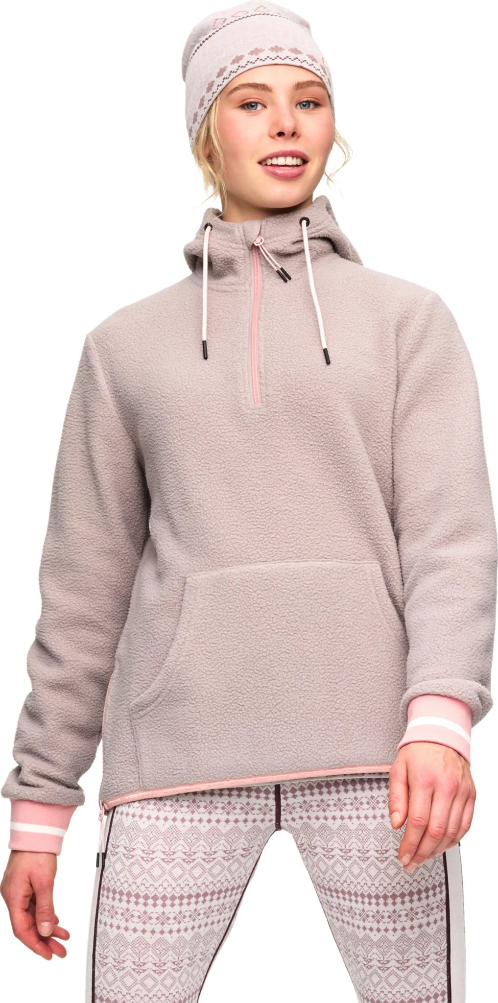 Kari Traa - Rothe Fleece Hoodie in Grey