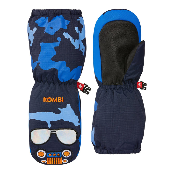Kombi - Car Family Children Mitt in Blue Commander