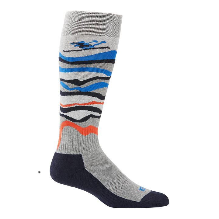Kombi - Ski Bum Adult Sock in Heather Charcoal