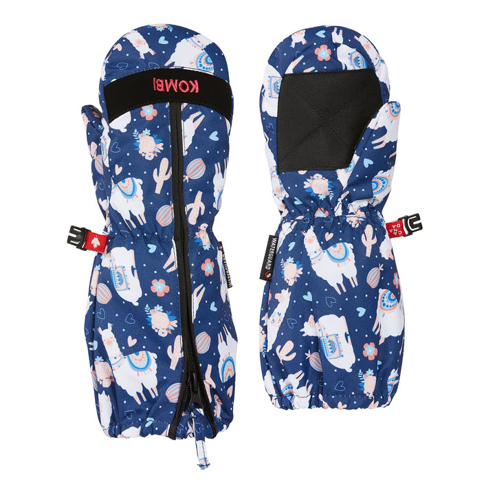 Kombi - Snow Day Children Mitt in Estate Llama