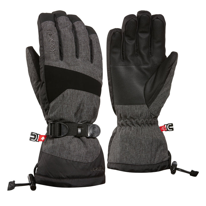 Kombi - The Edge Men Glove in Black Crosshatch