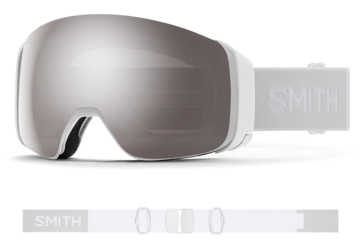 Smith - 4D Mag Goggles in Chromapop Sun Platinum Mirror White Vapor