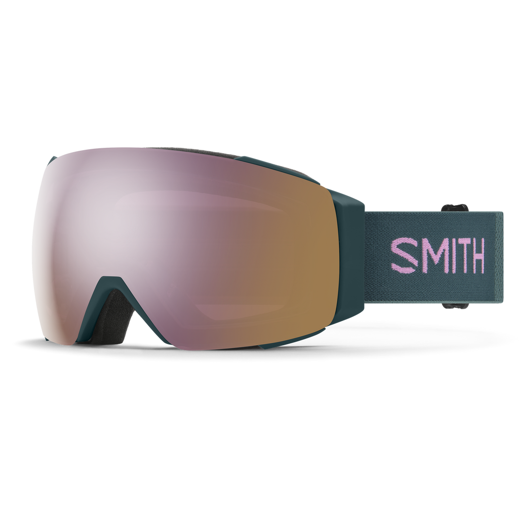 Smith - I/O MAG Goggles - Everglade/ChromaPop Everyday Rose Gold Mirror