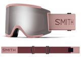 Smith - Squad XL Goggles in Chromapop Sun Platinum Mirror Rock Salt Tannin
