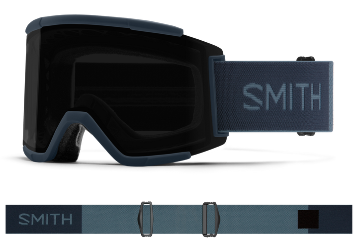 Smith - Squad XL Goggles Chromapop Sun Black French Navy