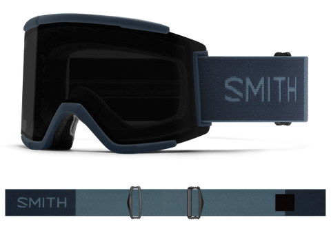 Smith - Squad XL Goggles Chromapop Sun Black French Navy