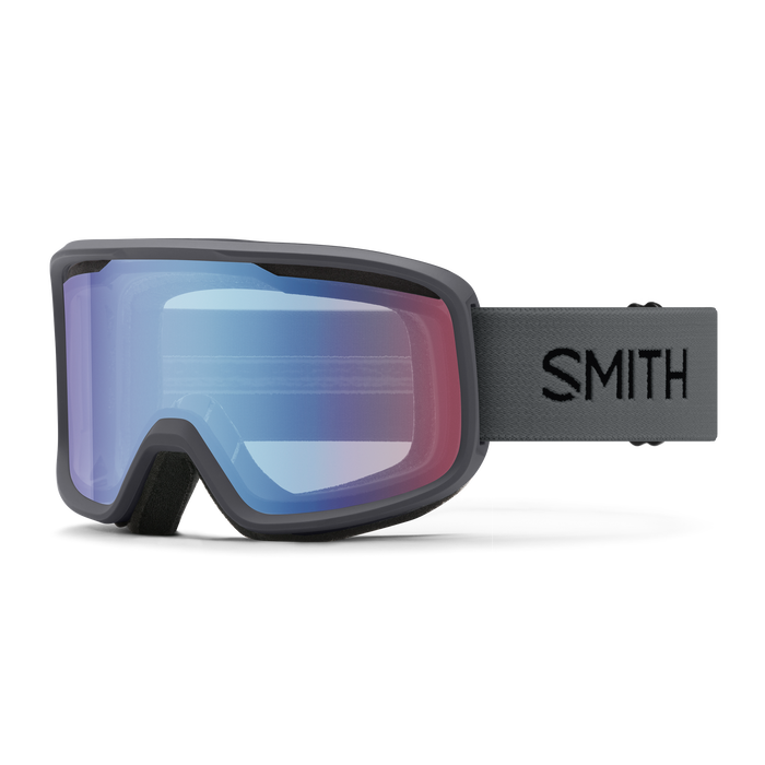 Smith - Frontier Goggles in Charcoal || Blue Sensor Mirror
