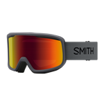 Smith - Frontier Goggles in Charcoal || Red Sol-X Mirror
