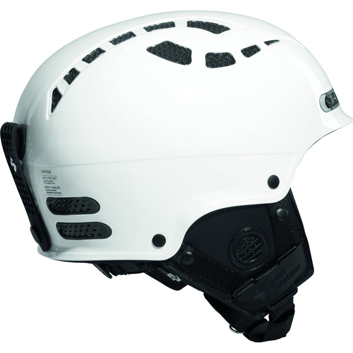 Sweet - Igniter II Helmet in Satin White, side back