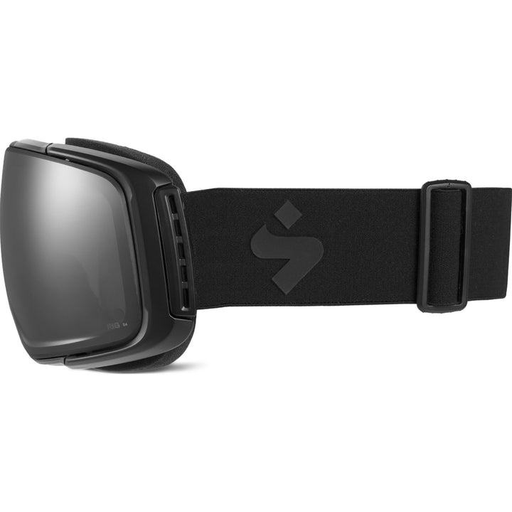 Sweet - Interstellar RIG Reflect BLI Goggles in 4RIG Obsidian Matte Black/All Black, side