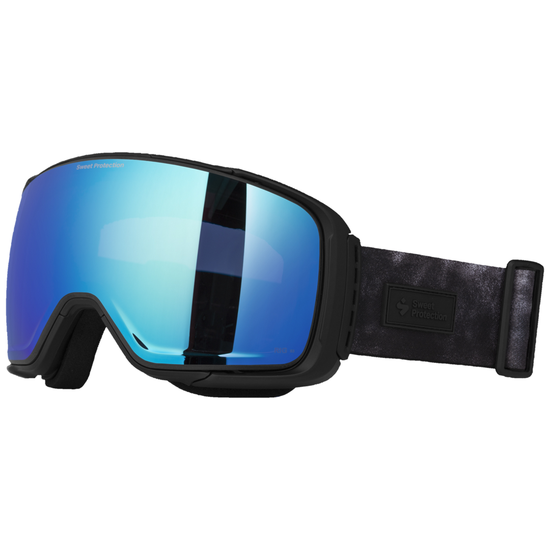 Interstellar RIG Reflect BLI Goggles in RIG Aqua+RIG L. Amet./Matte Black/ Black Water