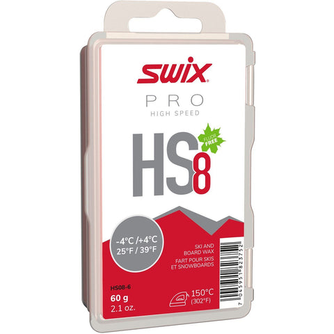Swix - HS8 Red -4°C/+4°C