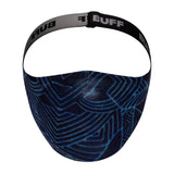 Front shot of Buff Kids' Filter Mask in Kasai Night Blue