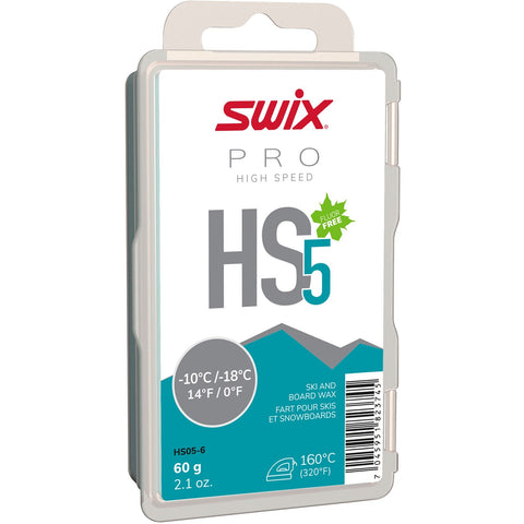 Swix - HS5 Turquoise -10°C/-18°C