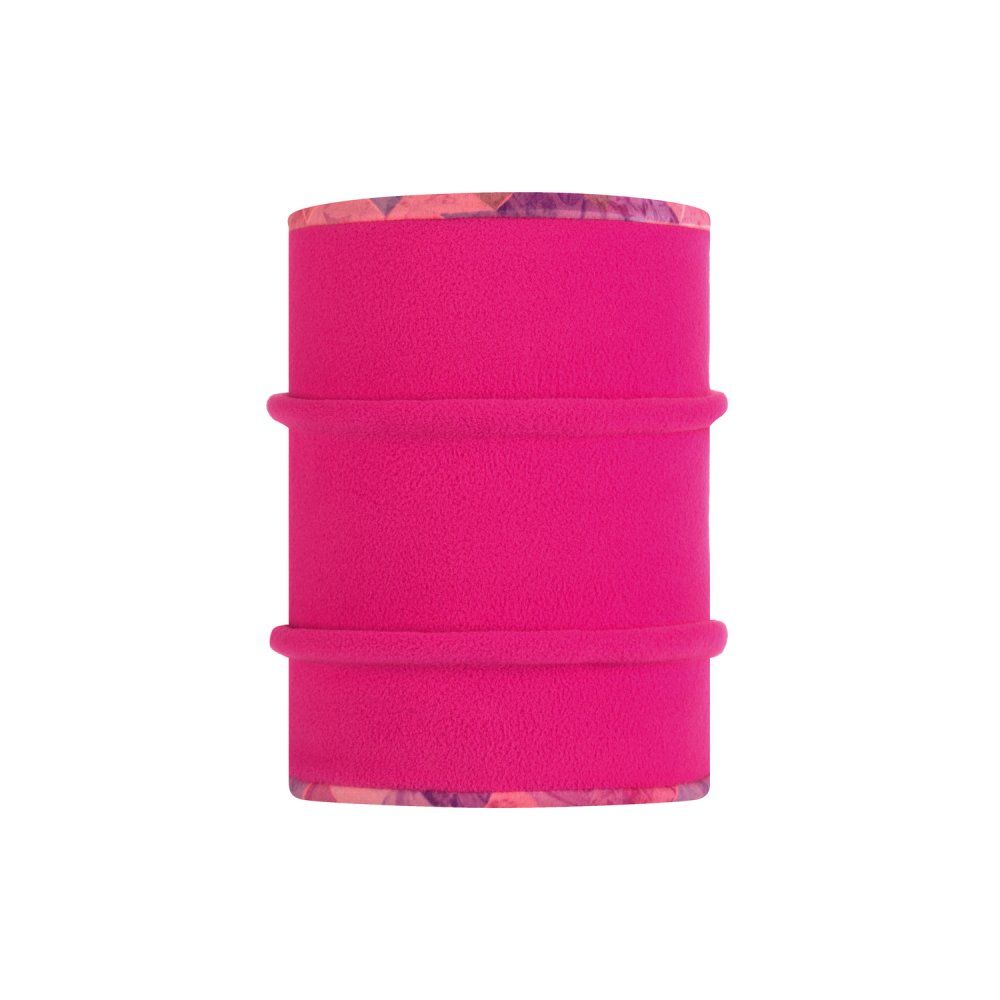 Buff - Junior Reversible Polar Neckwarmer in Prysma Multi, reversed