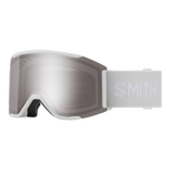 Smith - Squad MAG Goggles in White Vapor || ChromaPop Sun Platinum Mirror